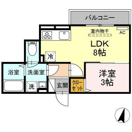 神奈川県川崎市多摩区東生田１丁目 向ヶ丘遊園駅 1LDK アパート 賃貸物件詳細