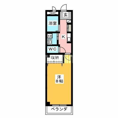 神奈川県大和市上和田 桜ヶ丘駅 1K マンション 賃貸物件詳細