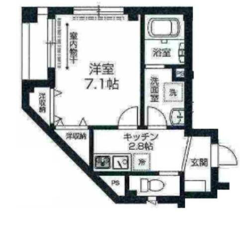東京都清瀬市松山１丁目 清瀬駅 1K マンション 賃貸物件詳細