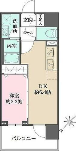 東京都台東区蔵前２丁目 蔵前駅 1DK マンション 賃貸物件詳細