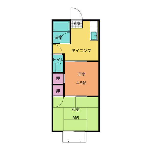 千葉県千葉市花見川区横戸町 京成大和田駅 2DK アパート 賃貸物件詳細
