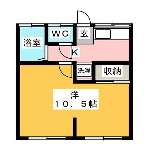 埼玉県所沢市東狭山ケ丘１丁目 狭山ヶ丘駅 1K アパート 賃貸物件詳細
