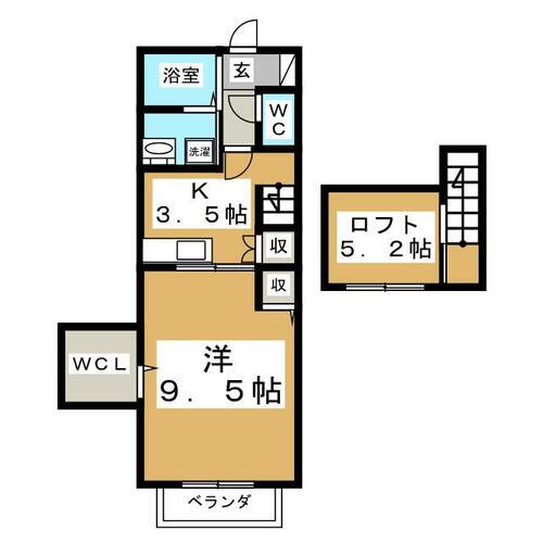 宮城県仙台市泉区明石南５丁目 泉中央駅 1K アパート 賃貸物件詳細