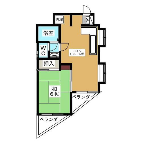 千葉県千葉市稲毛区小仲台６丁目 稲毛駅 1LDK アパート 賃貸物件詳細