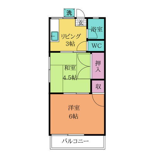 埼玉県川口市上青木１丁目 西川口駅 2K アパート 賃貸物件詳細