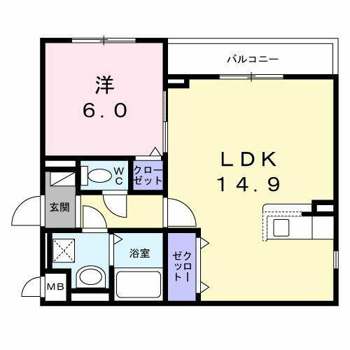 神奈川県横浜市南区永田東１丁目 井土ヶ谷駅 1LDK アパート 賃貸物件詳細