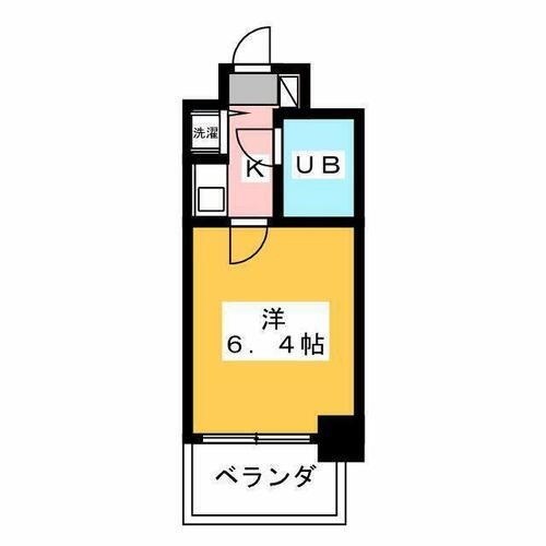 メインステージ武蔵関 6階 1K 賃貸物件詳細