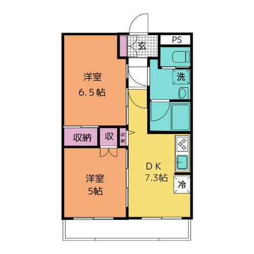 東京都荒川区東日暮里５丁目 日暮里駅 2DK マンション 賃貸物件詳細