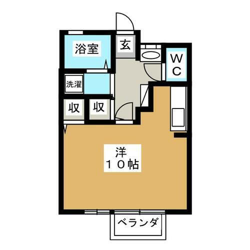 長野県長野市宮沖 安茂里駅 1K アパート 賃貸物件詳細