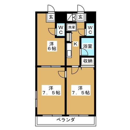 東京都葛飾区西新小岩５丁目 新小岩駅 3K マンション 賃貸物件詳細