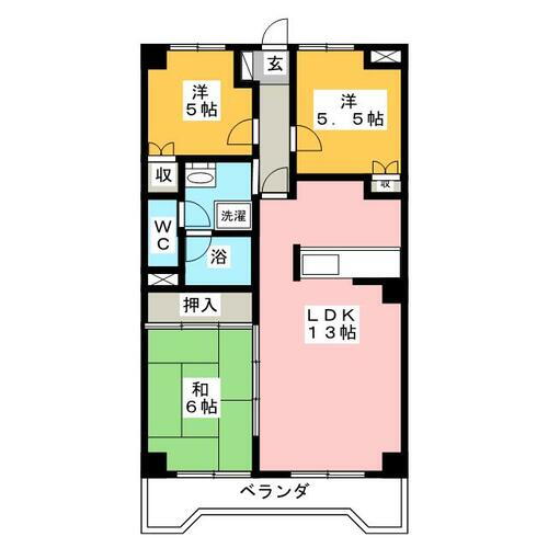 埼玉県戸田市中町２丁目 戸田公園駅 3LDK マンション 賃貸物件詳細