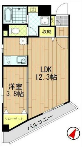 千葉県千葉市中央区神明町 千葉駅 1LDK マンション 賃貸物件詳細
