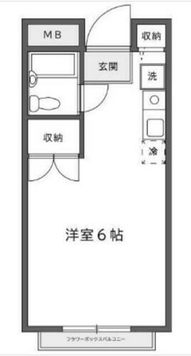 エルム高幡　Ｂ棟 1階 ワンルーム 賃貸物件詳細