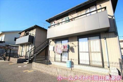 岡山県岡山市東区西大寺中野 賃貸アパート