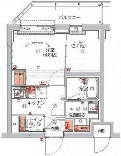 東京都新宿区山吹町 江戸川橋駅 2K マンション 賃貸物件詳細