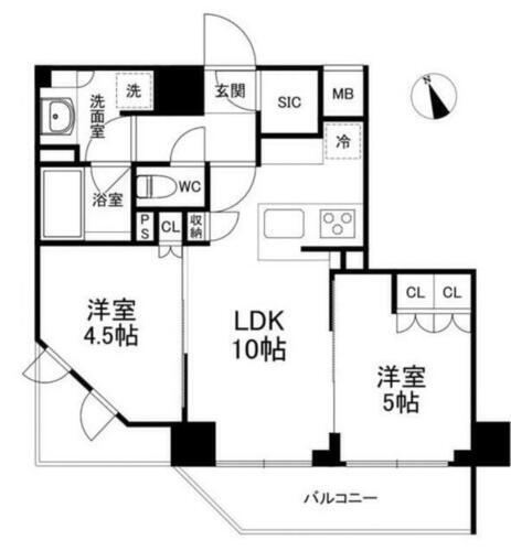 東京都世田谷区松原５丁目 明大前駅 2LDK マンション 賃貸物件詳細