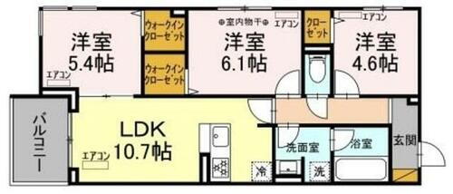 千葉県市川市新井３丁目 南行徳駅 3LDK アパート 賃貸物件詳細