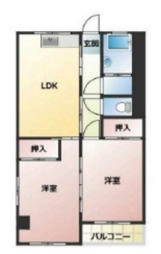 千葉県松戸市北松戸２丁目 北松戸駅 2DK マンション 賃貸物件詳細