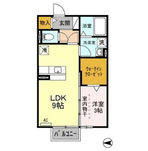 新潟県新潟市東区新川町 新潟駅 1LDK アパート 賃貸物件詳細