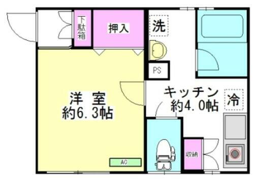サンライズ瀬田 1階 1K 賃貸物件詳細