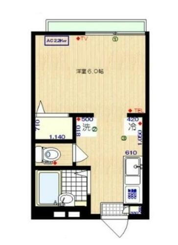 アーバンハイツ桜台 2階 1K 賃貸物件詳細