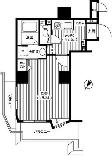 東京都渋谷区本町１丁目 初台駅 1K マンション 賃貸物件詳細