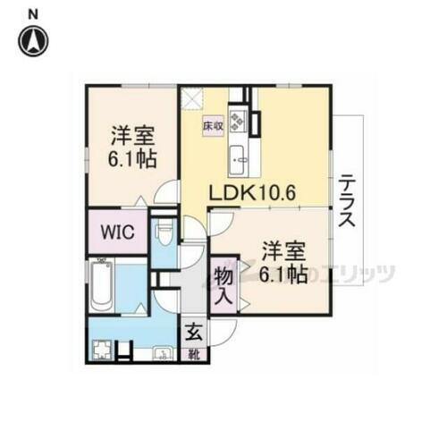 大阪府寝屋川市田井町 賃貸アパート