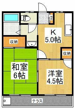 東京都調布市下石原１丁目 西調布駅 2K アパート 賃貸物件詳細