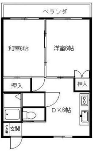 東京都練馬区高松６丁目 光が丘駅 2DK マンション 賃貸物件詳細