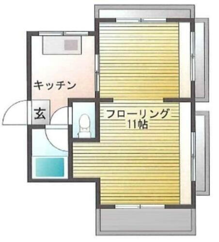 東京都練馬区桜台１丁目 桜台駅 1K マンション 賃貸物件詳細