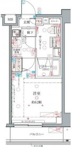 東京都葛飾区堀切７丁目 綾瀬駅 1K マンション 賃貸物件詳細