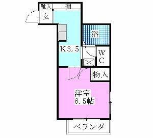 千葉県市川市鬼高２丁目 下総中山駅 1K アパート 賃貸物件詳細