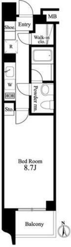東京都新宿区若松町 牛込柳町駅 1K マンション 賃貸物件詳細