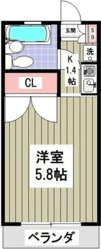 埼玉県さいたま市見沼区大字中川 大宮駅 1K アパート 賃貸物件詳細