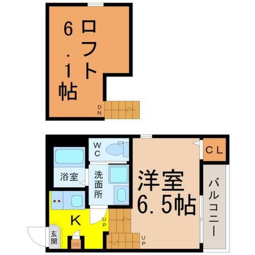 愛知県名古屋市西区南川町 庄内緑地公園駅 1SK アパート 賃貸物件詳細