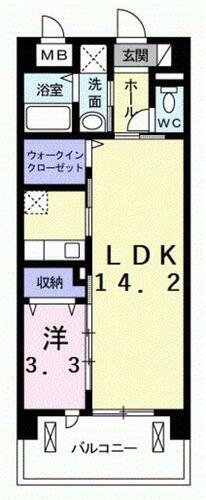 メゾン　ド　ラック 2階 1LDK 賃貸物件詳細