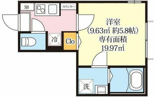 神奈川県大和市下鶴間 鶴間駅 1K アパート 賃貸物件詳細