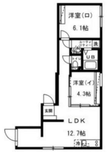 ＳＯＬＡＳＩＡｒｅｓｉｄｅｎｃｅ西日暮里 5階 2LDK 賃貸物件詳細