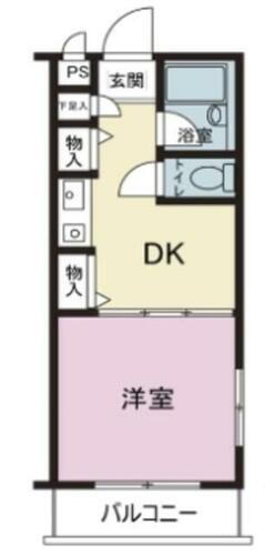 クレッセント本蓮沼 4階 1DK 賃貸物件詳細