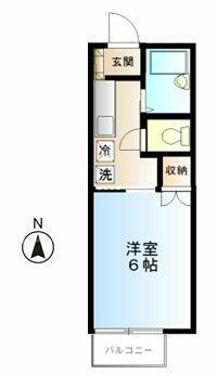 埼玉県草加市栄町２丁目 獨協大学前駅 1K アパート 賃貸物件詳細