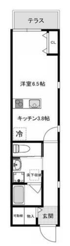 東京都中野区沼袋４丁目 野方駅 1K アパート 賃貸物件詳細