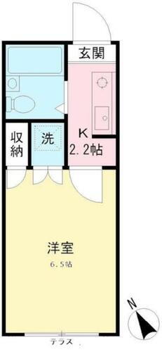 東京都調布市上石原２丁目 西調布駅 1K アパート 賃貸物件詳細