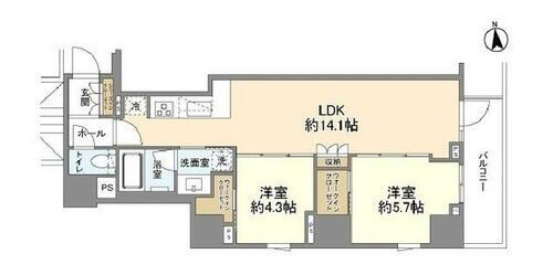 東京都新宿区信濃町 信濃町駅 2LDK マンション 賃貸物件詳細