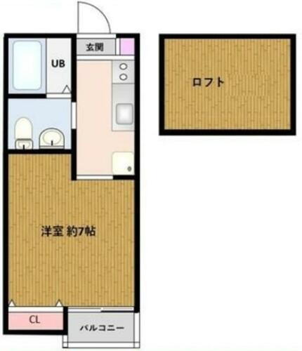 ルーブル六番館 1階 1K 賃貸物件詳細