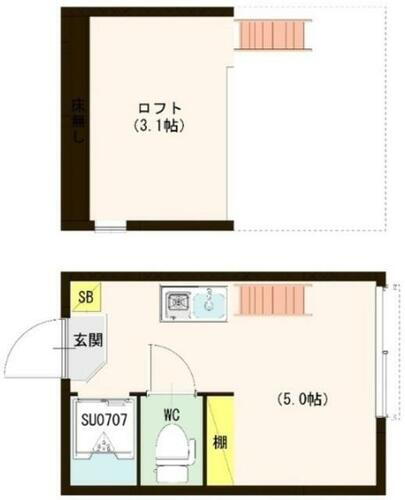 東京都中野区中央２丁目 中野坂上駅 ワンルーム アパート 賃貸物件詳細