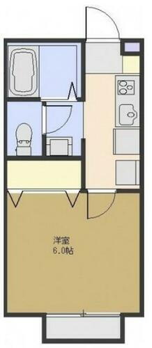 埼玉県さいたま市南区内谷４丁目 武蔵浦和駅 1K アパート 賃貸物件詳細