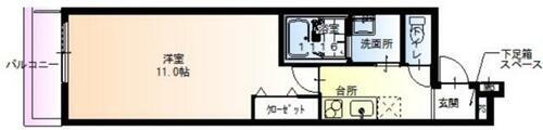 大阪府守口市松下町 土居駅 1K アパート 賃貸物件詳細