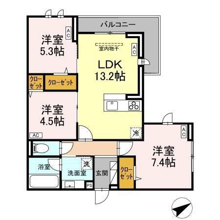 東京都稲城市坂浜３丁目 賃貸アパート