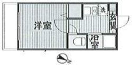 神奈川県大和市林間２丁目 南林間駅 1K マンション 賃貸物件詳細