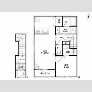岐阜県各務原市那加南栄町 賃貸アパート